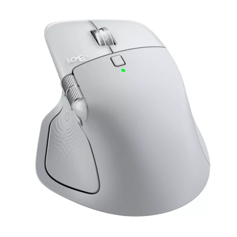 LOGITECH MX Master 4 for Mac - Bezvadu pele - Balts Sudrabs