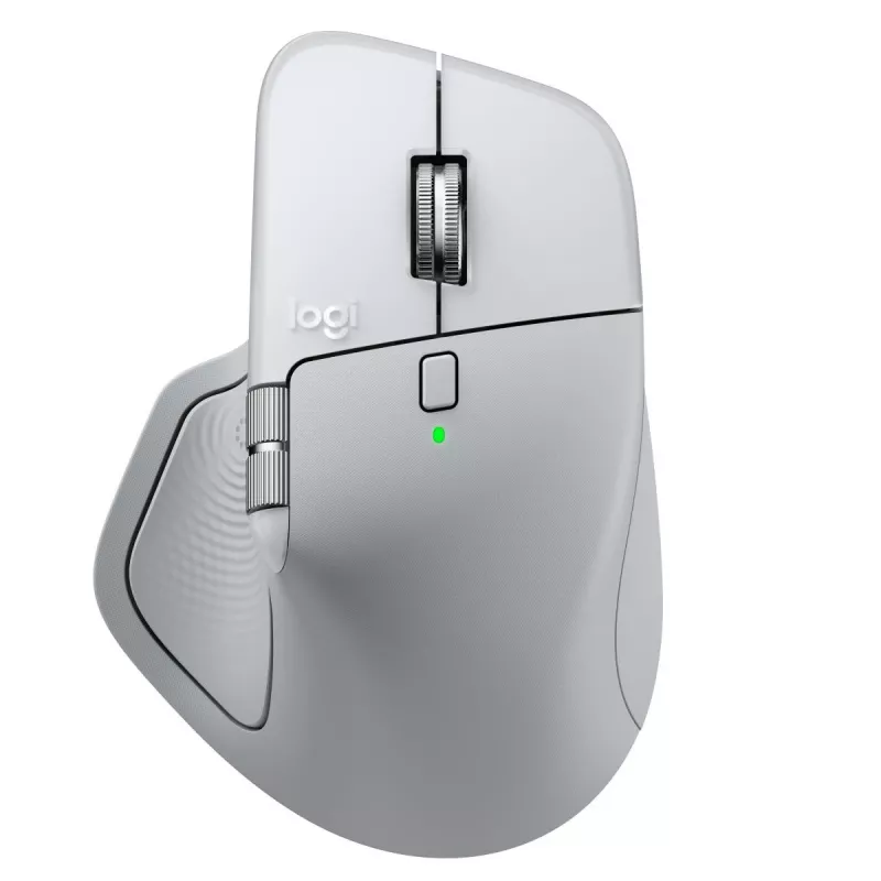 LOGITECH MX Master 4 for Mac - Bezvadu pele - Balts Sudrabs