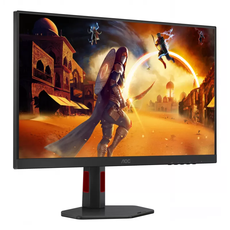 AOC G4 Q27G4SRU datora monitors 68.6 cm (27 collas) 2560 x 1440 pikseļi Quad HD LED Melns, Sarkans