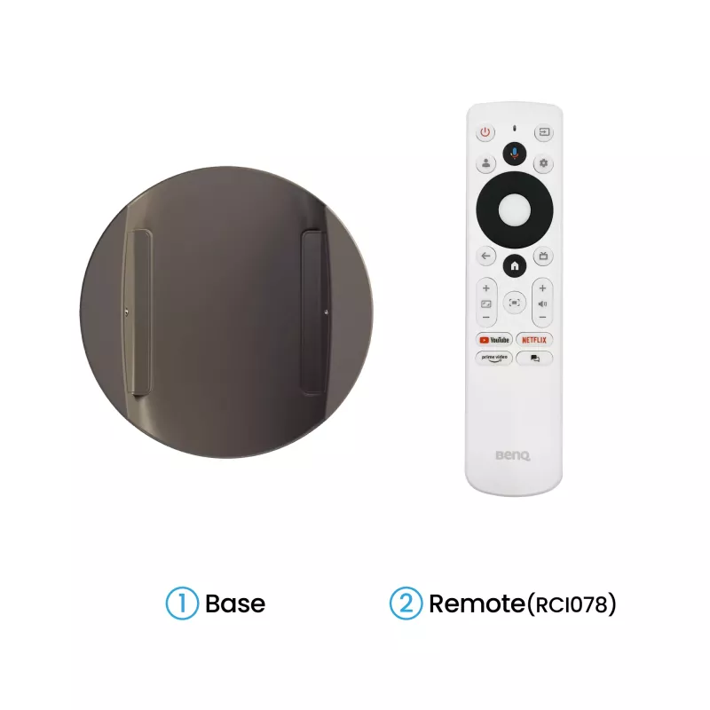 BenQ GV32 500 ANSI lūmeni DLP 1080p (1920x1080) Balts