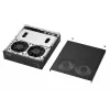 Shuttle Slim PC DH770, S1700, 2x HDMI, 2x DP, 2x 2.5G LAN, 2x COM, 8x USB, 1x 2.5 collu, 2x M.2, 24/7 nepārtraukta darbība, iekļauts VESA