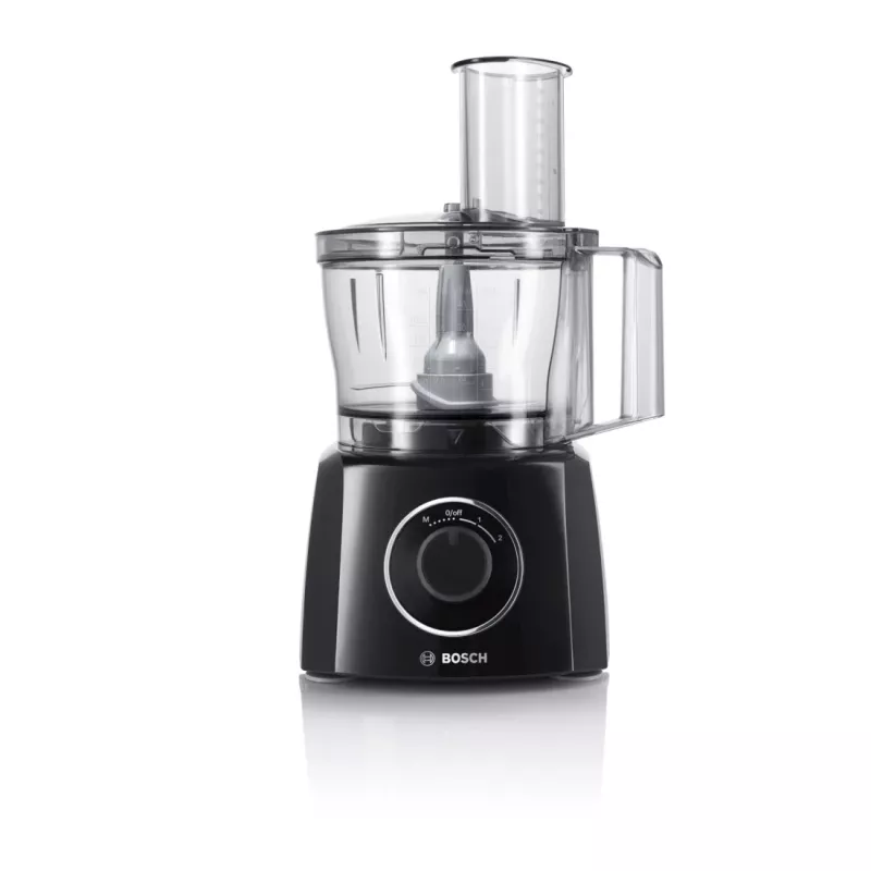 Bosch MCM3201B virtuves kombains 800 W 2,3 L Melns, caurspīdīgs