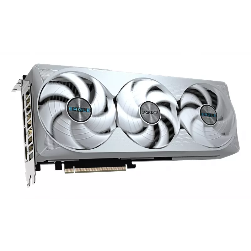 GIGABYTE GeForce RTX 5070 Ti EAGLE OC ICE SFF 16G grafikas karte - 16GB GDDR7, 256bit, PCI-E 5.0, 2542 MHz kodola frekvence, 3 x DP 2.1a, 1 x HDMI 2.1b, NVIDIA DLSS 4, GV-N507TEAGLEOC ICE-16GD