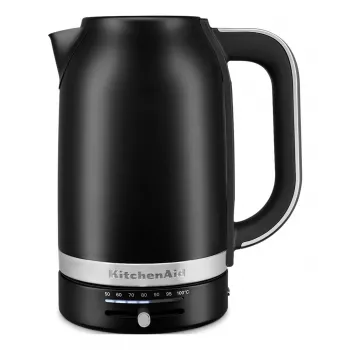 KitchenAid 5KEK1701EBM elektriskā tējkanna 1,7 l 2400 W melnā krāsā