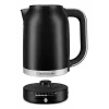 KitchenAid 5KEK1701EBM elektriskā tējkanna 1,7 l 2400 W melnā krāsā