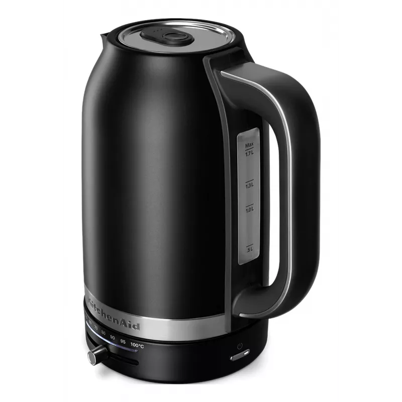 KitchenAid 5KEK1701EBM elektriskā tējkanna 1,7 l 2400 W melnā krāsā