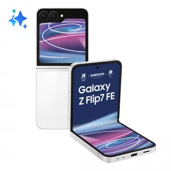 Samsung Galaxy Z Flip7 FE 17 cm (6.7 collas) 5G 8 GB 256 GB 4000 mAh Balts