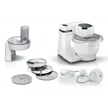 Bosch Serie 2 MUMS2AW01 virtuves kombains 700 W 3.8 L Balts