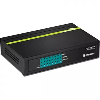TRENDNET PoE+ slēdzis 8 portu Gigabit Greennet 8x GbE PoE+