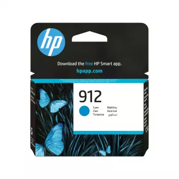HP 912 Cyan oriģinālā tintes kasetne