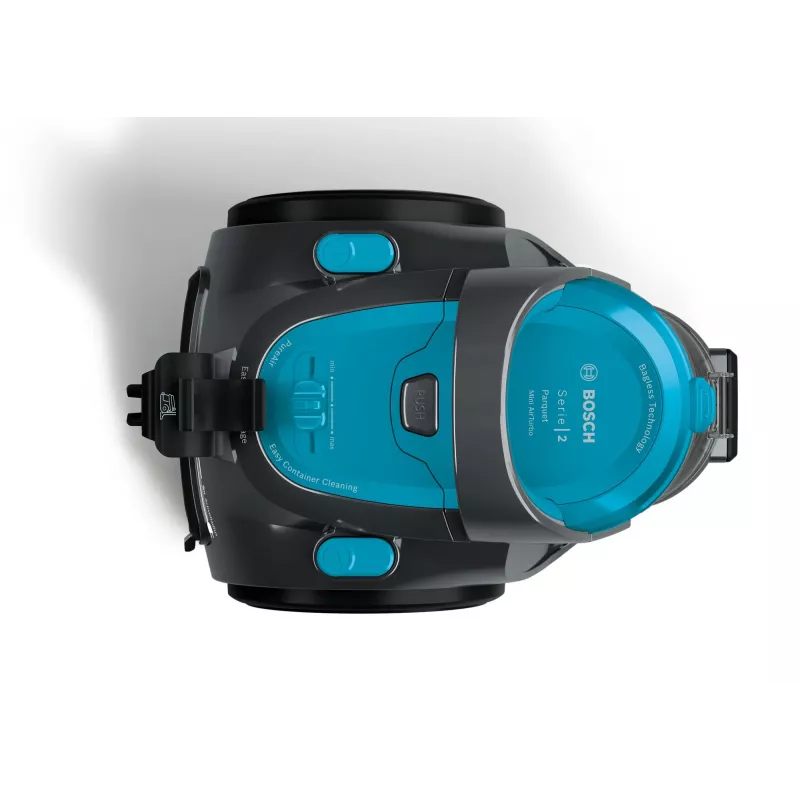 Bosch Serie 2 BGS05X240 putekļsūcējs 1.5 L cilindra putekļsūcējs sausā tīrīšana 700 W bezmaisiņa