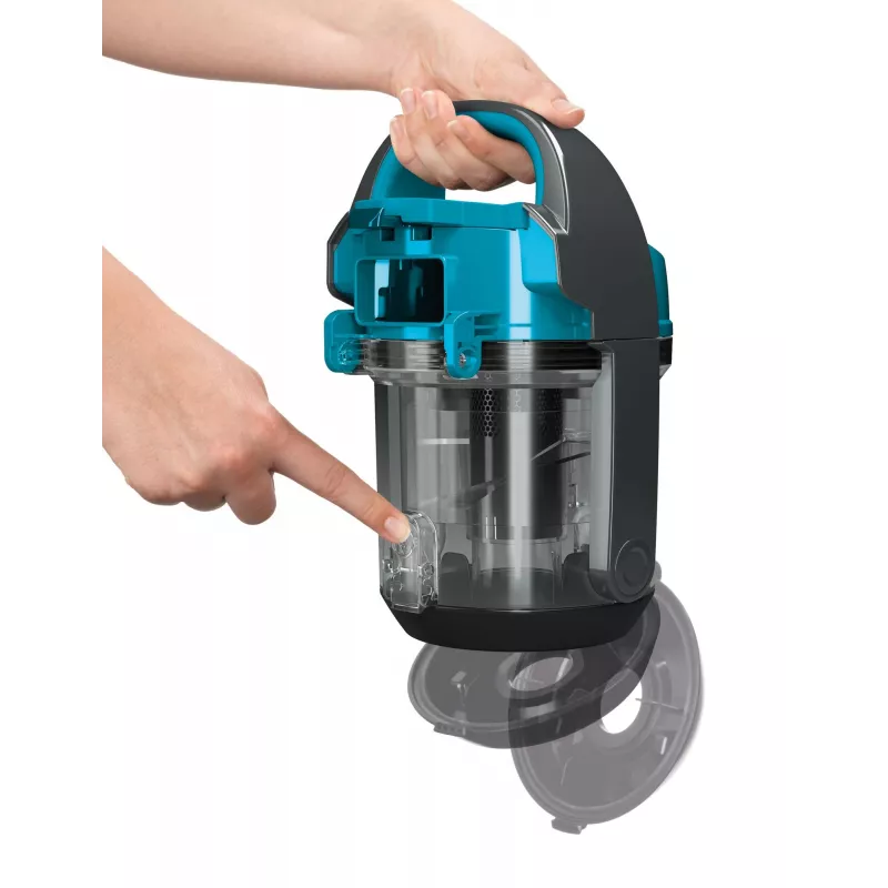 Bosch Serie 2 BGS05X240 putekļsūcējs 1.5 L cilindra putekļsūcējs sausā tīrīšana 700 W bezmaisiņa