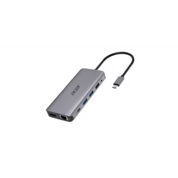 ACER 12in1 Type C Dongle Sudraba