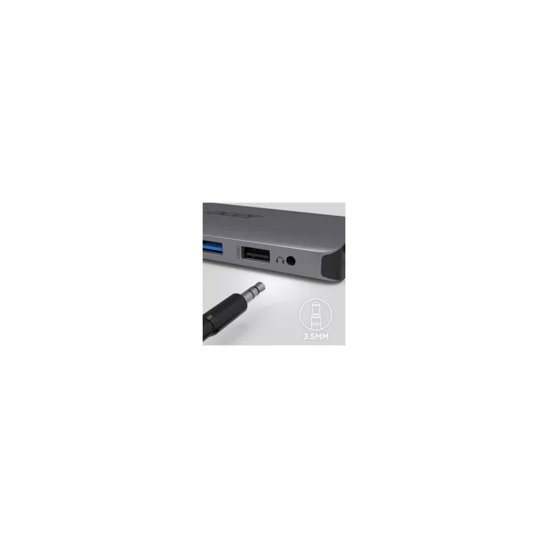 ACER 12in1 Type C Dongle Sudraba