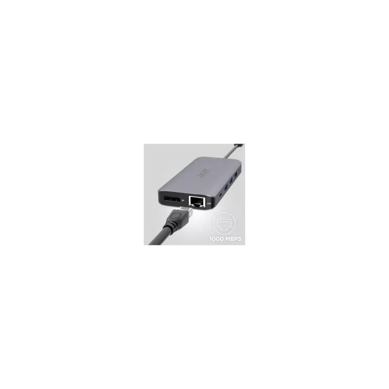 ACER 12in1 Type C Dongle Sudraba