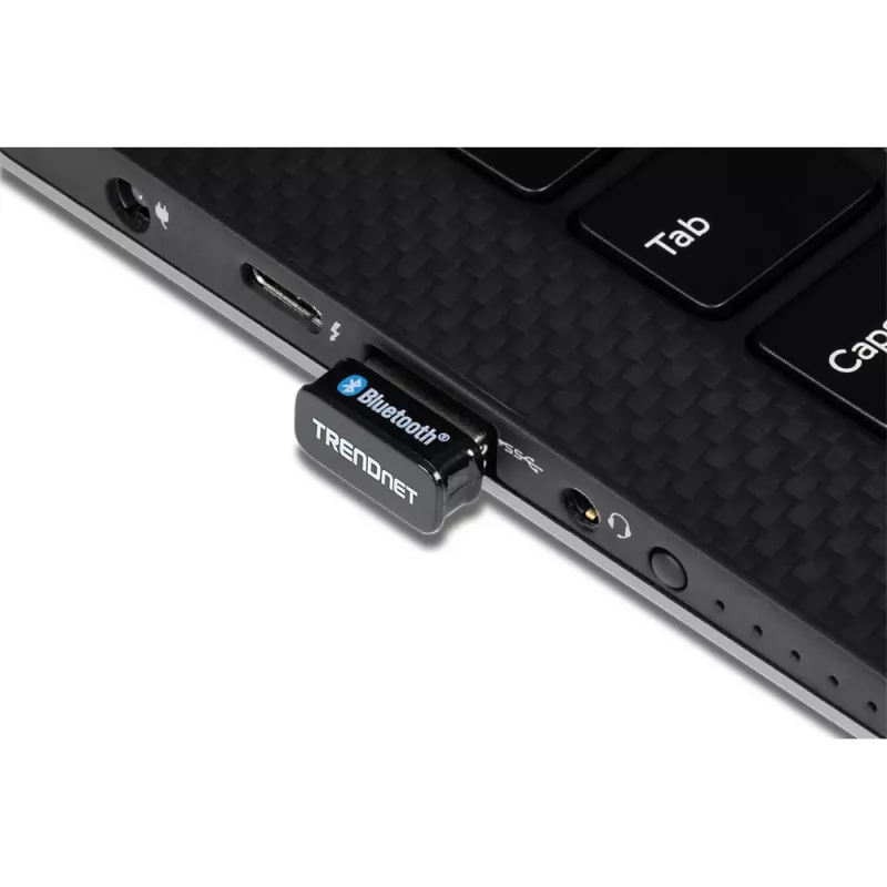 Bluetooth adapteris Trendnet TBW-110UB USB Type-A melns portatīvajam datoram