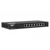 QNAP QSW-1108-8T tīkla slēdzis Nepārvaldīts 2.5G Ethernet (100/1000/2500) Melns