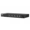 QNAP QSW-1108-8T tīkla slēdzis Nepārvaldīts 2.5G Ethernet (100/1000/2500) Melns