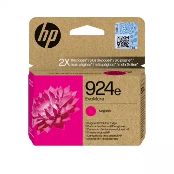 HP 924e EvoMore Magenta oriģinālā tintes kasetne