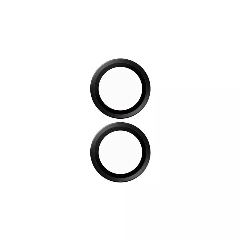 PanzerGlass® Hoops® kameras lēcas aizsargs melns iPhone 16 | 16 Plus