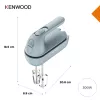 Kenwood HMP40.000GY rokas mikseris 350 W, zils