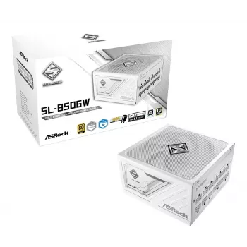 ASROCK Steel Legend SL-850G 850 W 80+ Gold balts ATX barošanas bloks