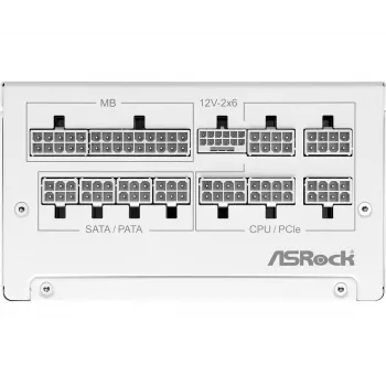ASROCK Steel Legend SL-850G 850 W 80+ Gold balts ATX barošanas bloks