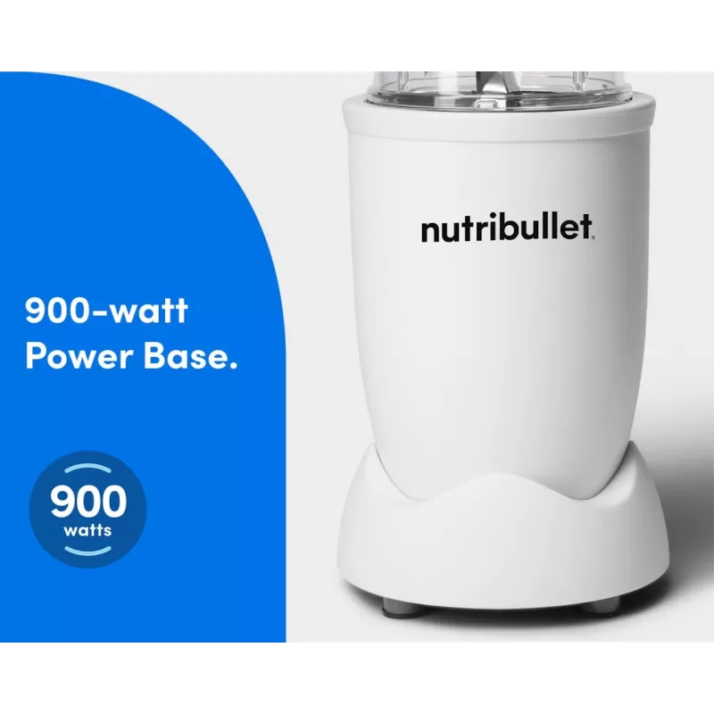 NutriBullet Pro 900 0,9 L sporta blenderis 900 W Balts