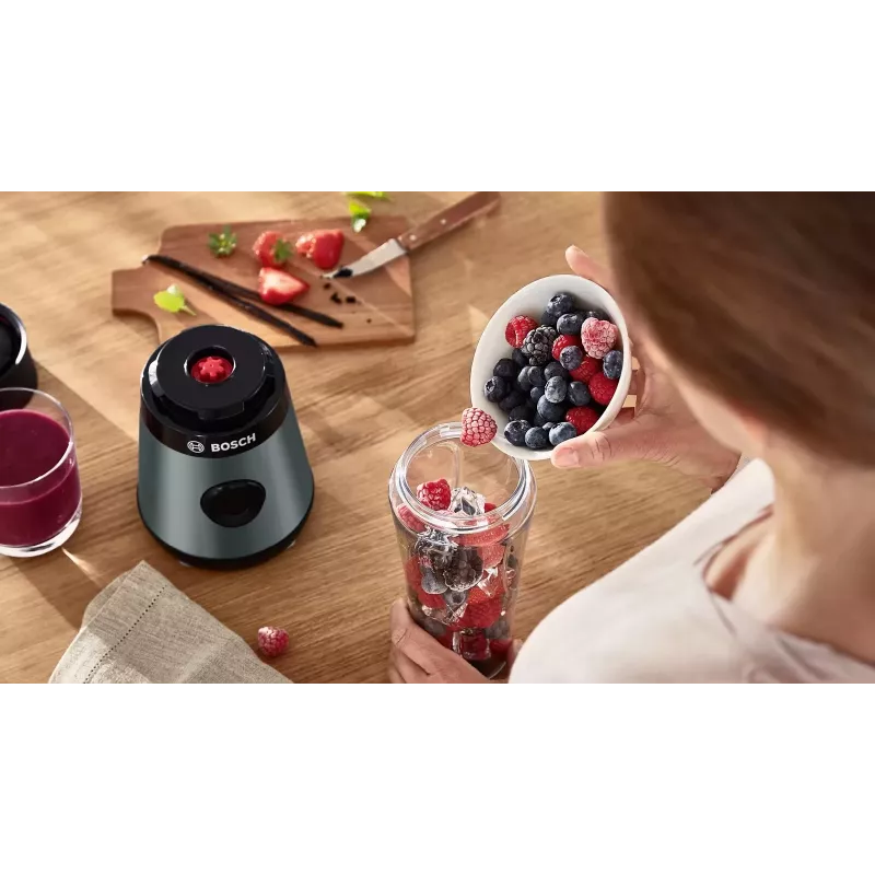 Bosch VitaPower MMB2111S blenderis 0,6 l galda blenderis 450 W sudraba
