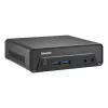 Shuttle Nano PC NE10N, Intel N 100, 1x HDMI, 1x DP, 6x USB, 1x LAN, bez ventilatora, 24/7 nepārtraukta darbība, iekļauts VESA
