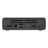 Shuttle Nano PC NE10N, Intel N 100, 1x HDMI, 1x DP, 6x USB, 1x LAN, bez ventilatora, 24/7 nepārtraukta darbība, iekļauts VESA