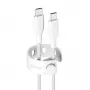 PanzerGlass empower™ by ® Racing 240W USB-C–USB-C kabelis | USB 2.0 | 2 m | sudrabaini balts