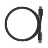 PanzerGlass empower™ by ® Magnetic 240W USB-C uz USB-C kabelis | USB 2.0 | 1,5M | Space Melns