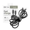 PanzerGlass empower™ by ® Racing 240W USB-C uz USB-C kabelis | USB 2.0 | 1,2 m | Kosmiskais melns
