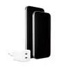 PanzerGlass empower™ by ® Turbo 45W Charger incl. 2 x USB-C | EU Plug | Silver balta