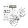 PanzerGlass empower™ by ® Racing 60W USB-C to Lightning kabelis | USB 2.0 | 1,2 m | sudrabaini balts