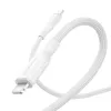 PanzerGlass empower™ by ® Racing 60W USB-C to Lightning kabelis | USB 2.0 | 1,2 m | sudrabaini balts