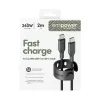 PanzerGlass empower™ by ® Racing 240W USB-C uz USB-C kabelis | USB 2.0 | 2M | Kosmosa melna