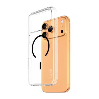 PanzerGlass CARE™ by ® Urban Explorer maciņš caurspīdīgs ar melnu MagSafe iPhone 17 Pro Max