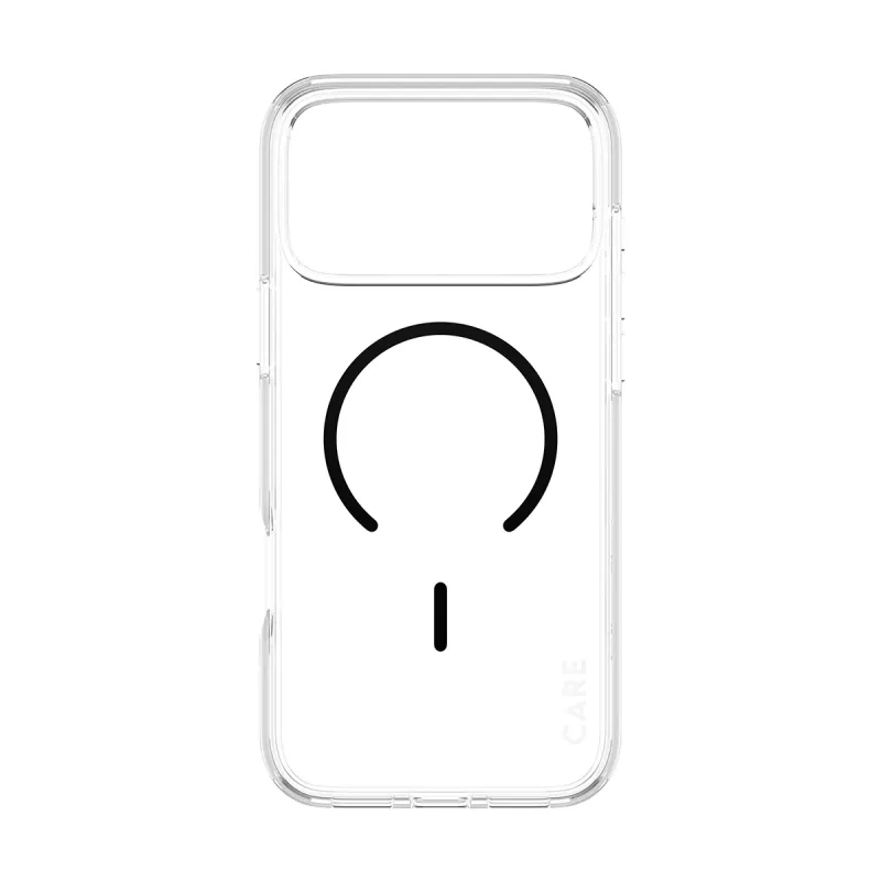 PanzerGlass CARE™ by ® Urban Explorer maciņš caurspīdīgs ar melnu MagSafe iPhone 17 Pro Max