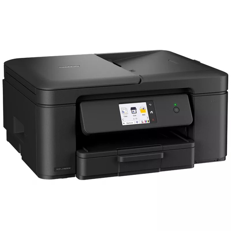 Brother 3-in-1 kompakts bezvadu tintes printeris DCP-J1460DW, tintes, krāsu druka, 1200 x 6000 DPI, krāsu kopēšana, A4, melns