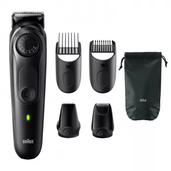 Braun BeardTrimmer 5 BT5430 bārdas trimmeris Baterija 40 2 cm Mitrā un sausā Melns