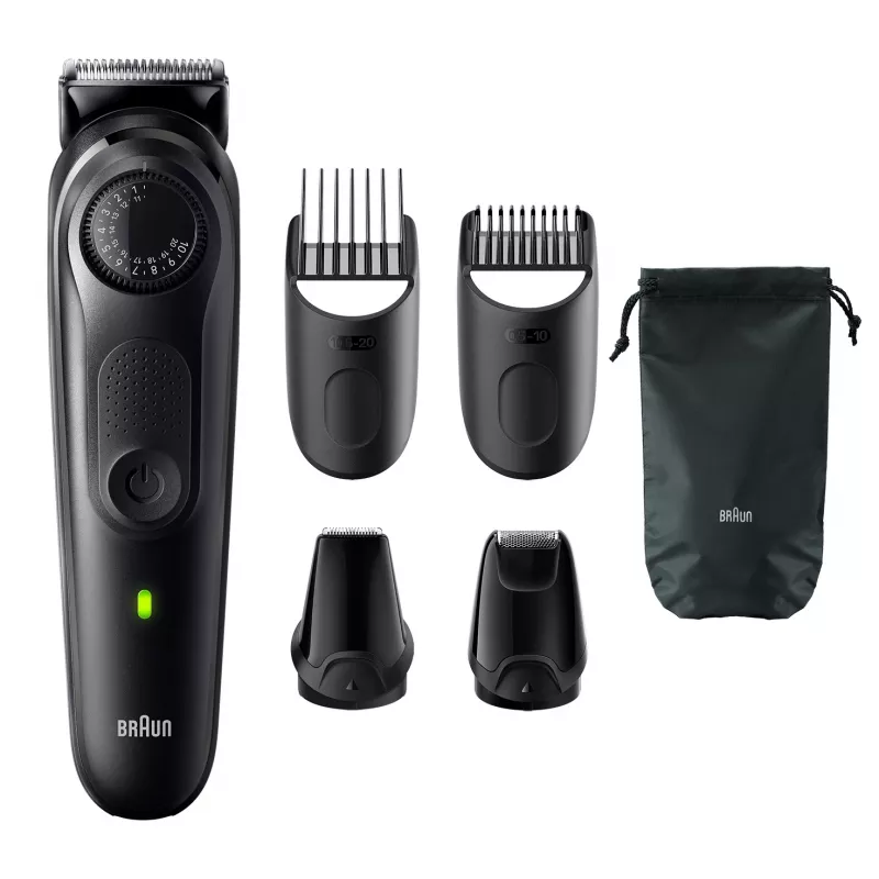 Braun BeardTrimmer 5 BT5430 bārdas trimmeris Baterija 40 2 cm Mitrā un sausā Melns