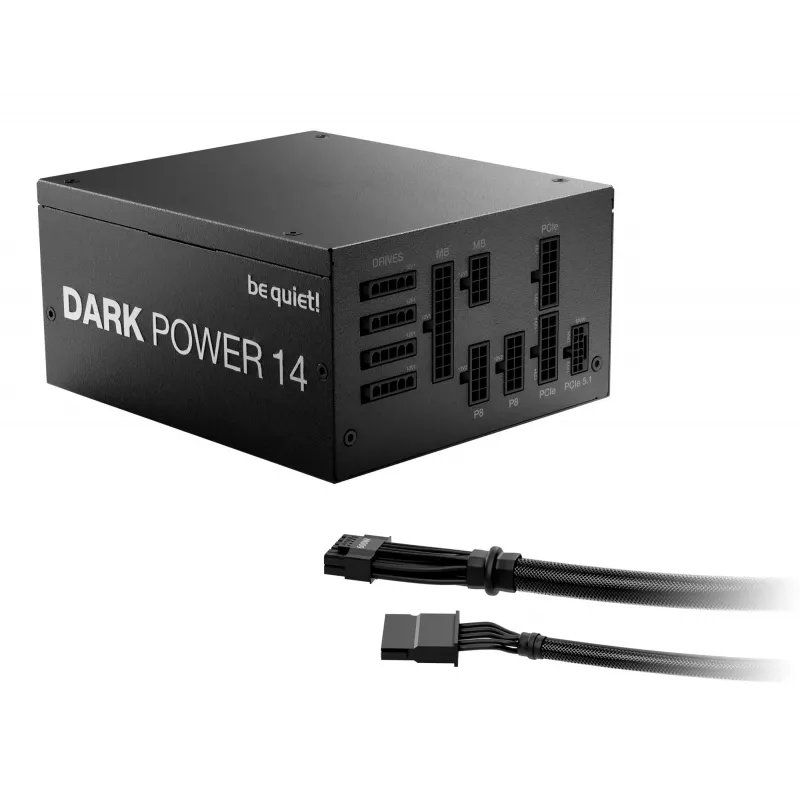 be quiet! Dark Power 14 1000 W - 80 Plus Titanium barošanas bloks 20+4 kontaktu ATX ATX Melns