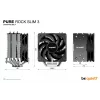be quiet Pure Rock plāns 3 Procesora gaisa dzesētājs 10 cm Sudraba 1 gab.