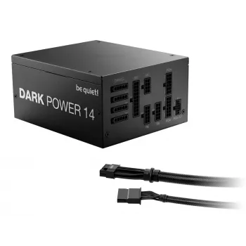 be quiet! Dark Power 14 850 W - 80 Plus Titanium barošanas bloks 20+4 kontaktu ATX ATX Melns