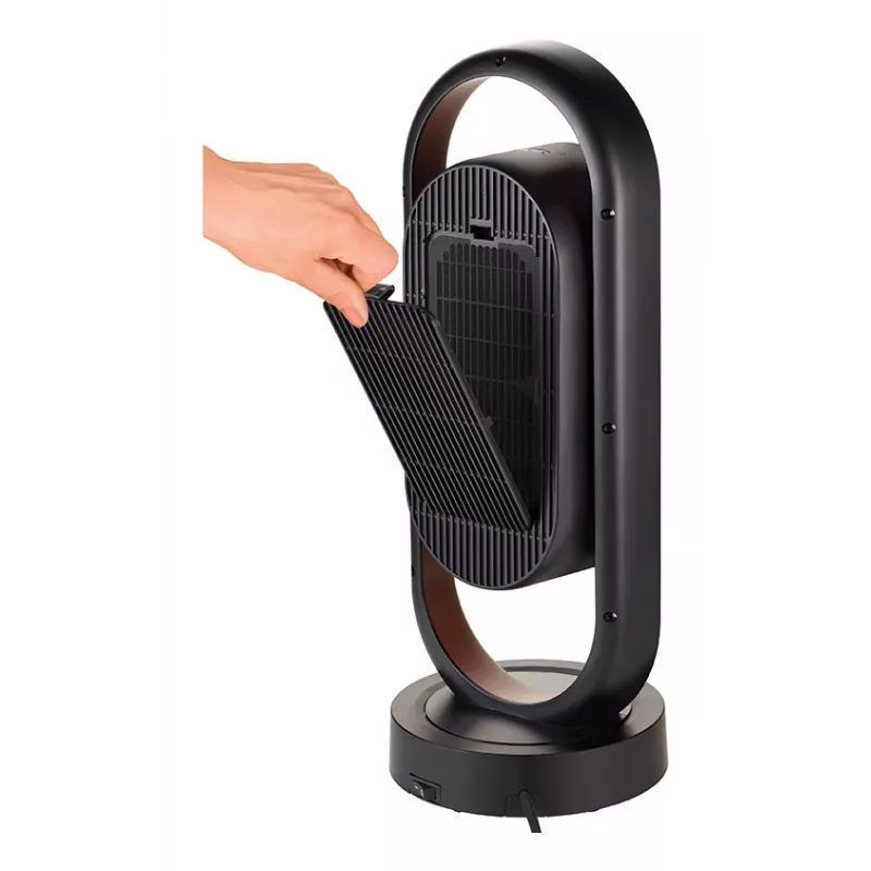 Unold Ceramic Fan Heater 3D, Ventilatora elektriskais telpu sildītājs, Keramikas, -45 - 45°, 80°, 8 h, 1,5 m
