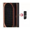 Unold Ceramic Fan Heater 3D, Ventilatora elektriskais telpu sildītājs, Keramikas, -45 - 45°, 80°, 8 h, 1,5 m