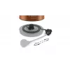 Bosch TWK4P439 elektriskā tējkanna 1,7 L 2400 W Melna, Zeltaina