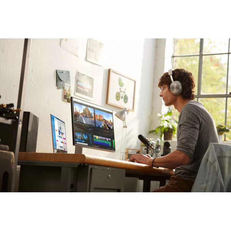 HP Z25xs G3 datora monitors 63,5 cm (25 colli) 2560 x 1440 pikseļi Quad HD Melns